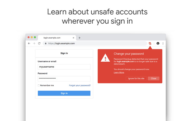 Google launches Chrome extension that detects stolen account details and Protect your data