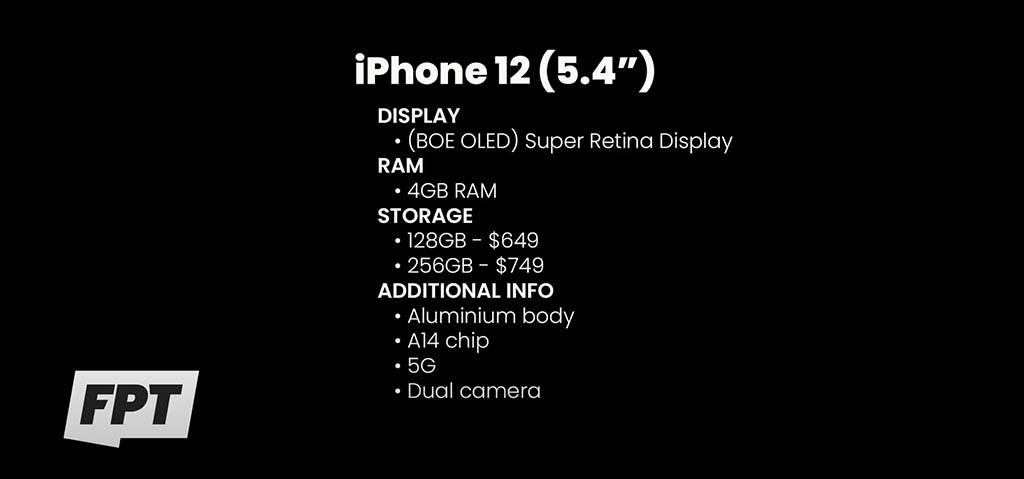 Apple Iphone 12 Specification