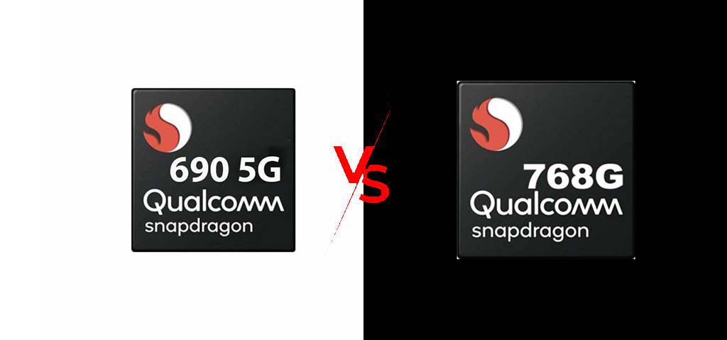 Qualcomm Snapdragon 690 5g vs snapdragon 768G Specification