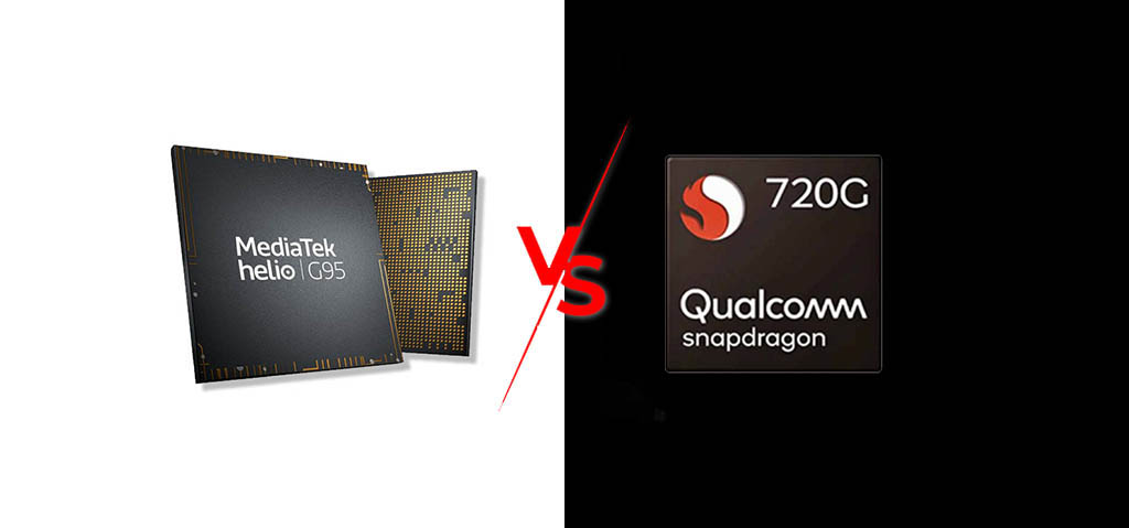 Mediatek Helio G95 vs Snapdragon 720G Specification