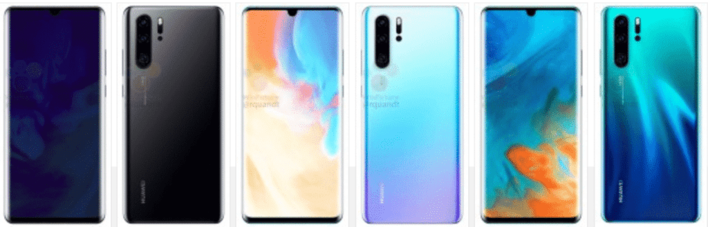 Huawei P30 Pro shows up in Sunrise Red, the non-Pro model will have a 3.5mm jack