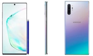 Samsung Galaxy Note10 and Galaxy Note10+ press renders leaked in gradient paint job and Black
