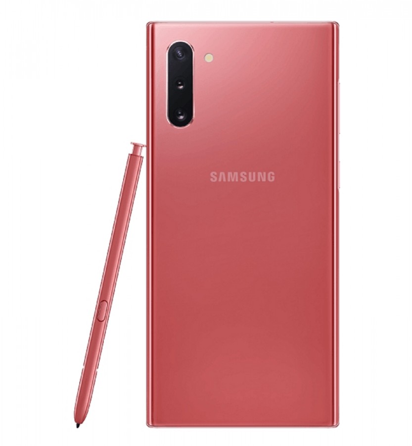 Rose Samsung Galaxy Note 10 Leaked in renders ahead of launch