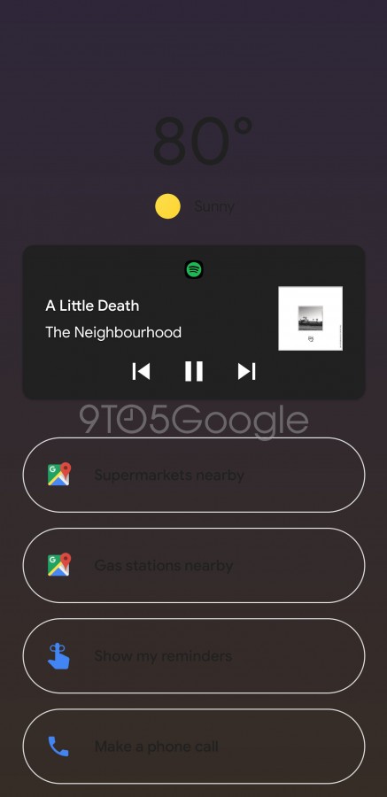 Google Assistant’s Ambient Mode Look leaked by 9to5mac