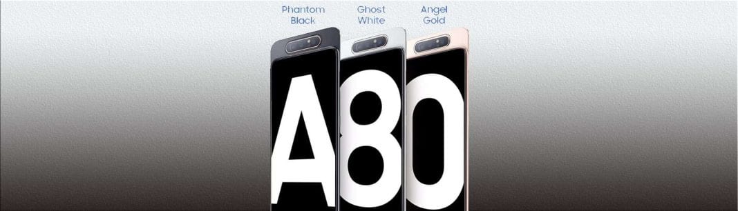 Samsung launches the Samsung Galaxy A80 in India at 47,990 INR