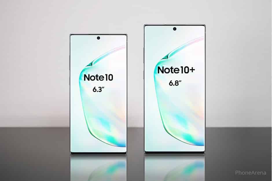 The Samsung Galaxy Note 10 and Galaxy Note 10 Plus leaked marketing materials