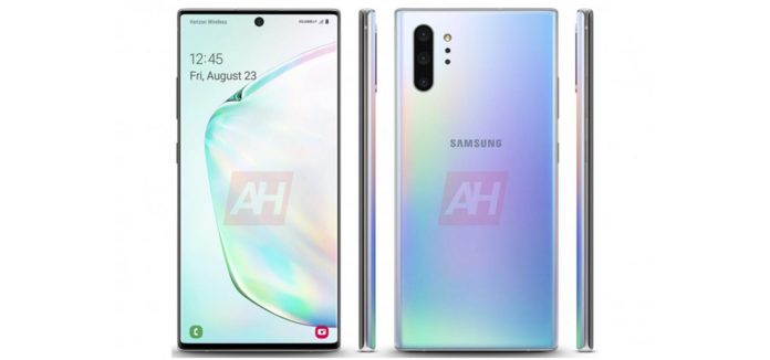 Samsung Galaxy Note10 Plus 5G Leaked in a final render with August 23 release date