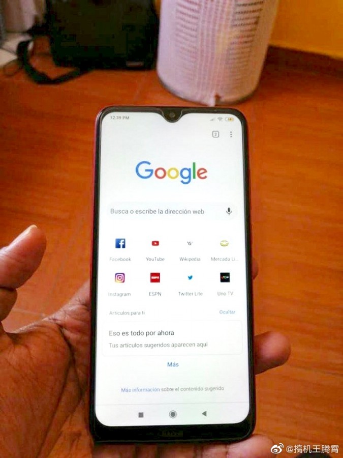 Xiaomi Redmi 8 Leaked in hands-on images