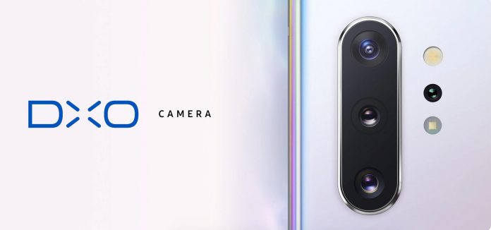 Samsung Galaxy Note10+ 5G DxOMark charts for both main camera and selfies