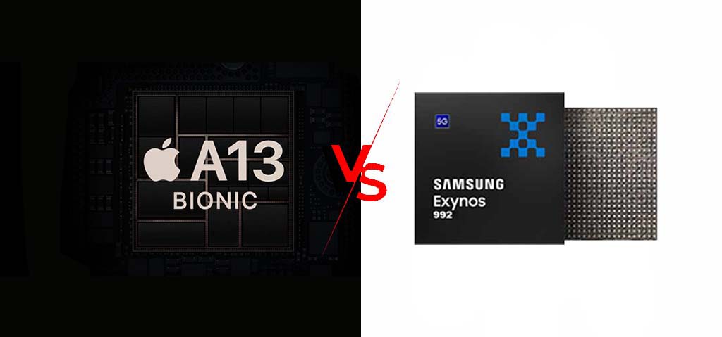 Apple A13 Bionic vs Exynos 992