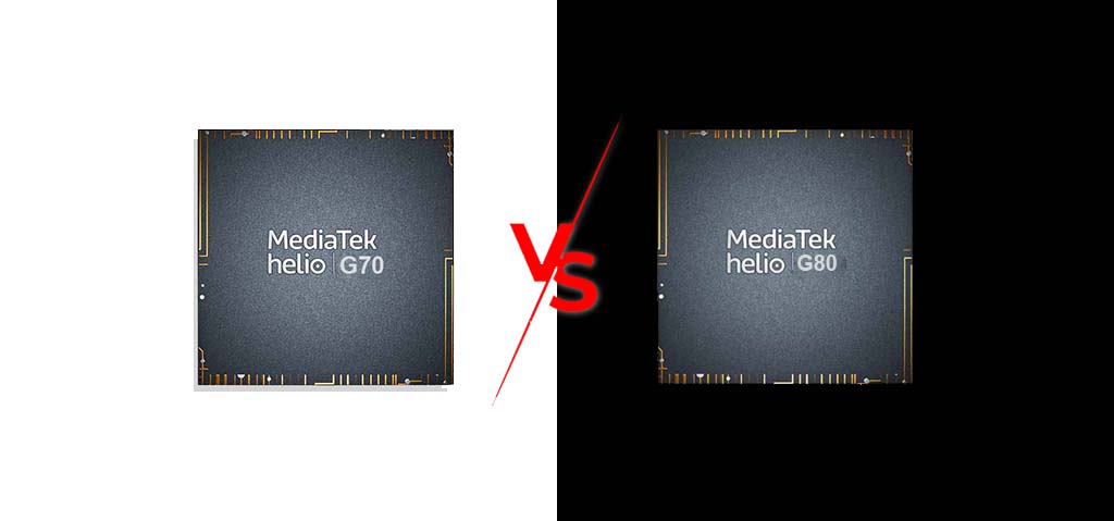 Mediatek Helio G70 vs Helio G80 Specification
