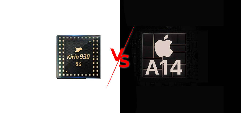 Apple A14 Bionic vs Kirin 990 5G Specification