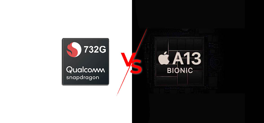 Qualcomm Snapdragon 732G vs A13 Bionic Specification