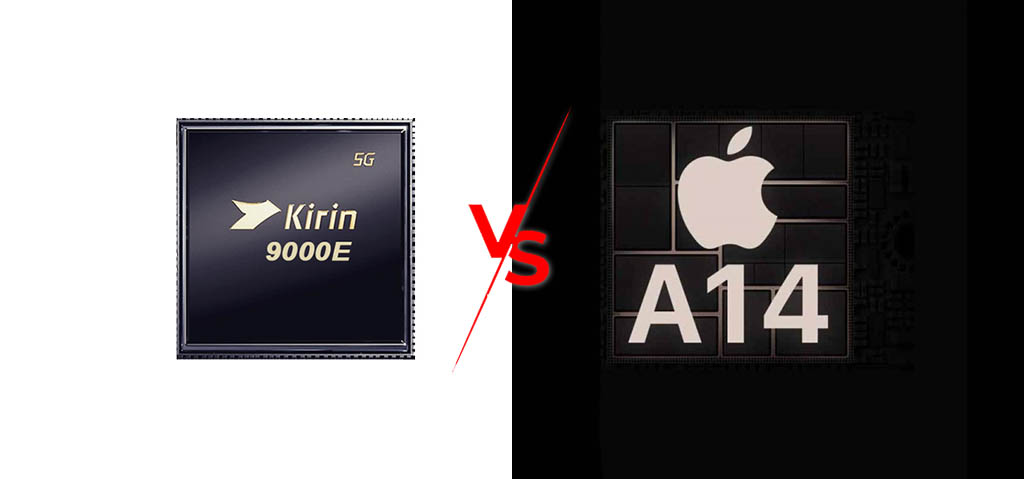 Hisilicon Kirin 9000E vs A14 Bionic Specification | Apple A14 vs Kirin 9000E Antutu