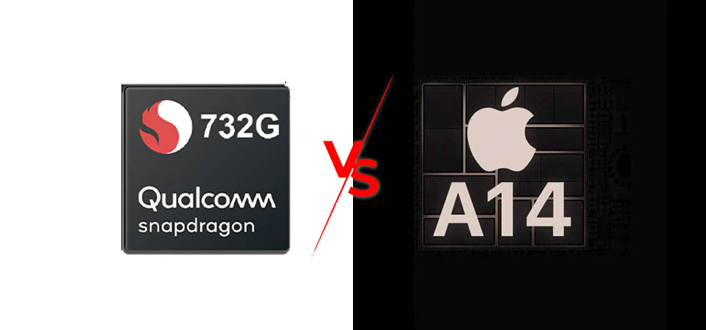 Qualcomm Snapdragon 732G vs A14 Bionic Specification | Apple A14 vs Snapdragon 732G