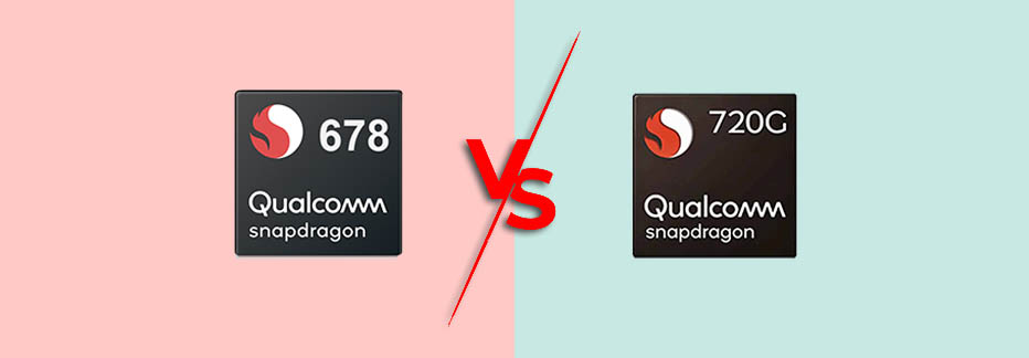 Qualcomm Snapdragon 678 vs Snapdragon 720G