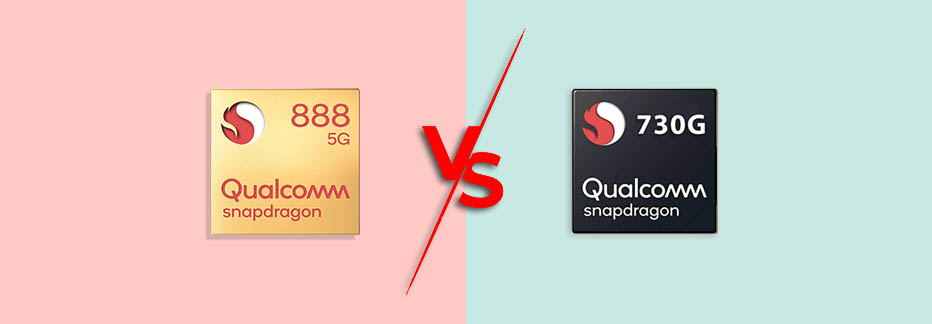 Qualcomm Snapdragon 730G vs Snapdragon 888 Specification Comparison